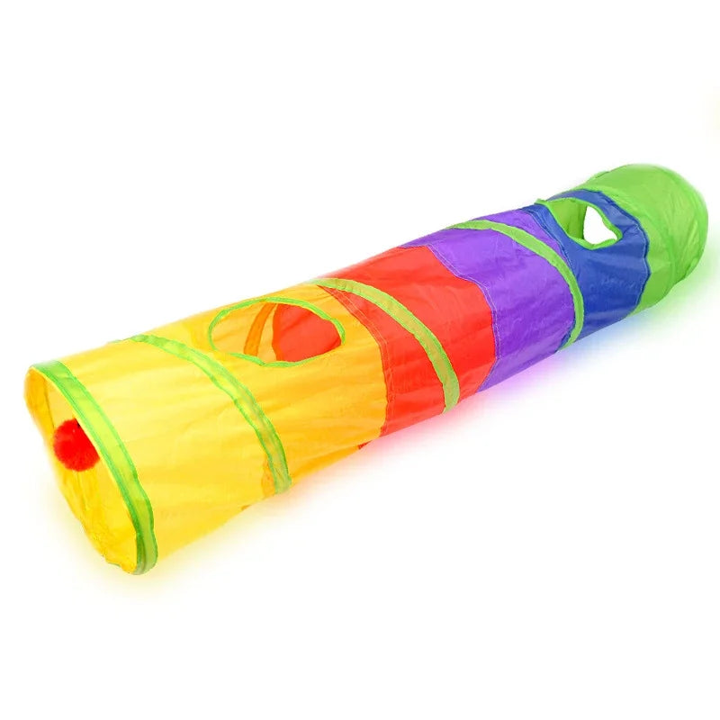Tunnel Pliable DoucePatte™ – Tunnel de Jeu pour Chat