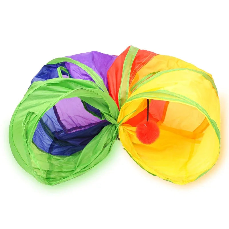 Tunnel Pliable DoucePatte™ – Tunnel de Jeu pour Chat