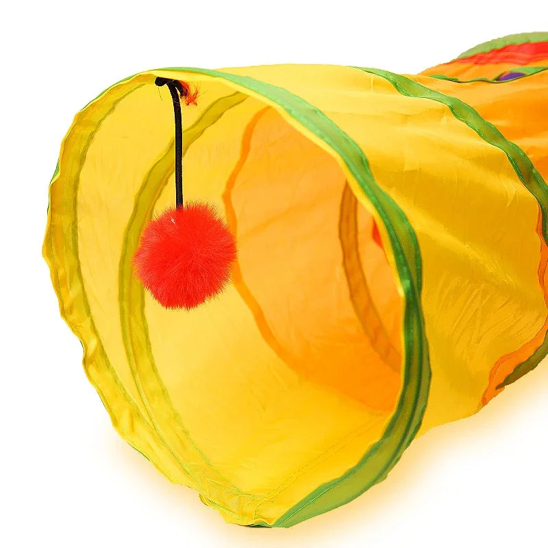 Tunnel Pliable DoucePatte™ – Tunnel de Jeu pour Chat
