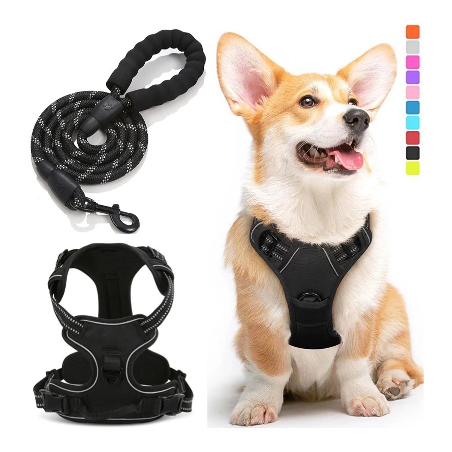 Harnais DoucePatte™ – Harnais Confort pour Chien & Chat