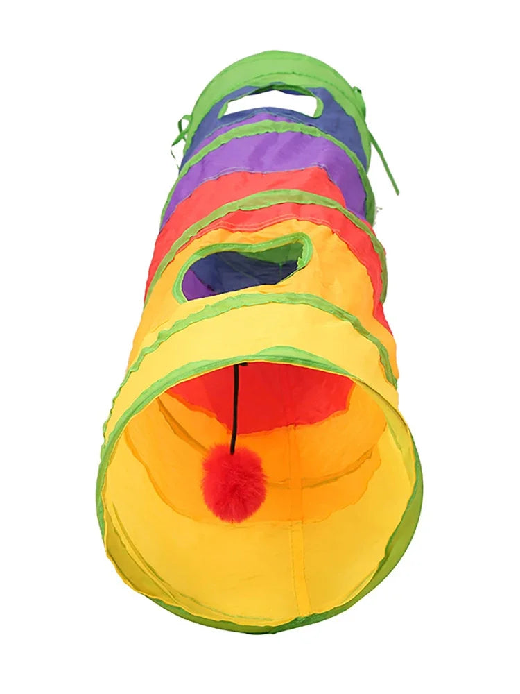 Tunnel Pliable DoucePatte™ – Tunnel de Jeu pour Chat